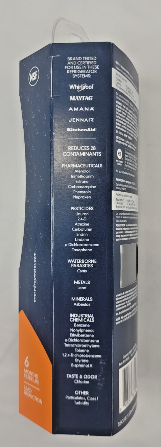 EveryDrop #2 Refrigerator Ice Water Filter Replacement