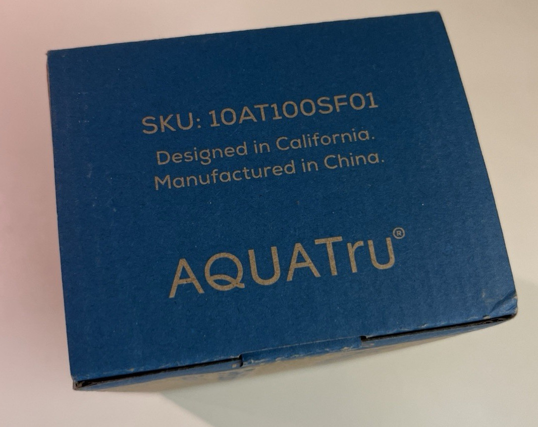 Open Box – AquaTru Carafe Pre/Carbon Stages 1-2 Sealed Filter, SKU 10AT100SF01