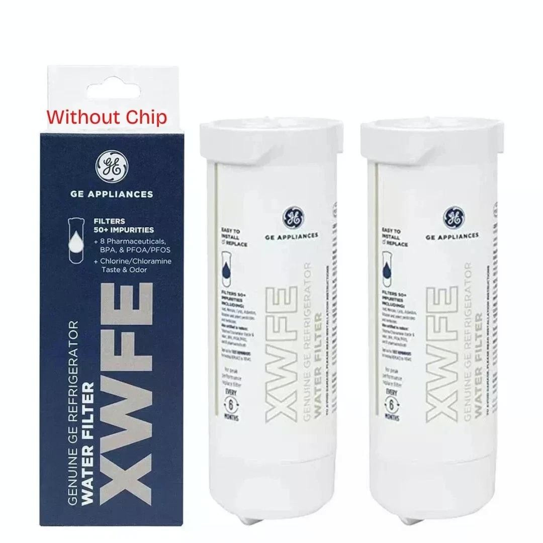2 PACK GE XWFE Replacement Refrigerator Water Filter Without Chip