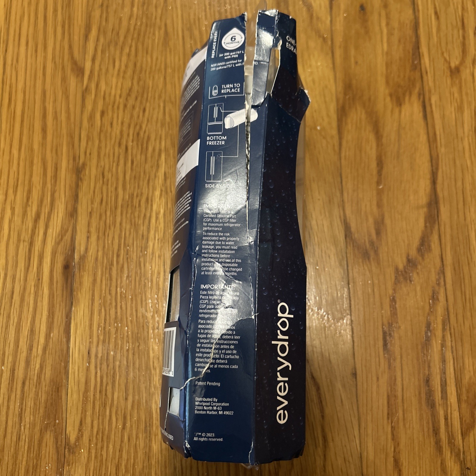 GENUINE EDRARXD1 Ice and Water Refrigerator Filter A