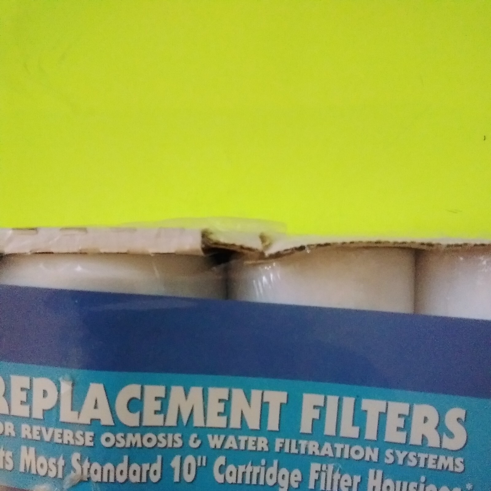 Premier Premium New Pack Replacement Water Filters for Reverse Osmosis 10in.