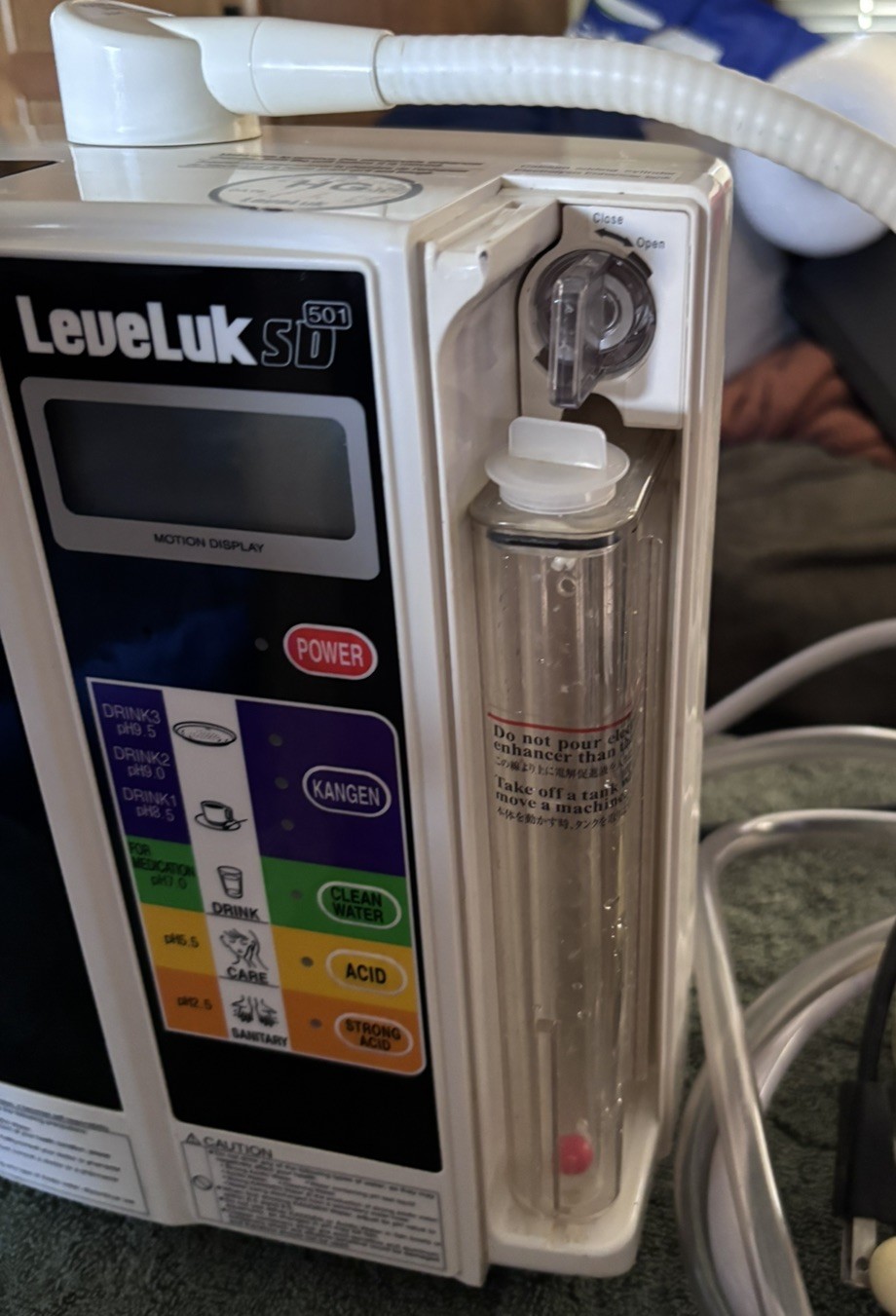 Kangen LeveLuk SD501 Water Ionizer Machine Alkaline Water