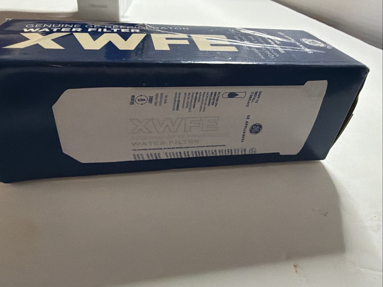 GE Appliances Genuine XWFE Refrigerator Water Filter Lead BPA No Chip