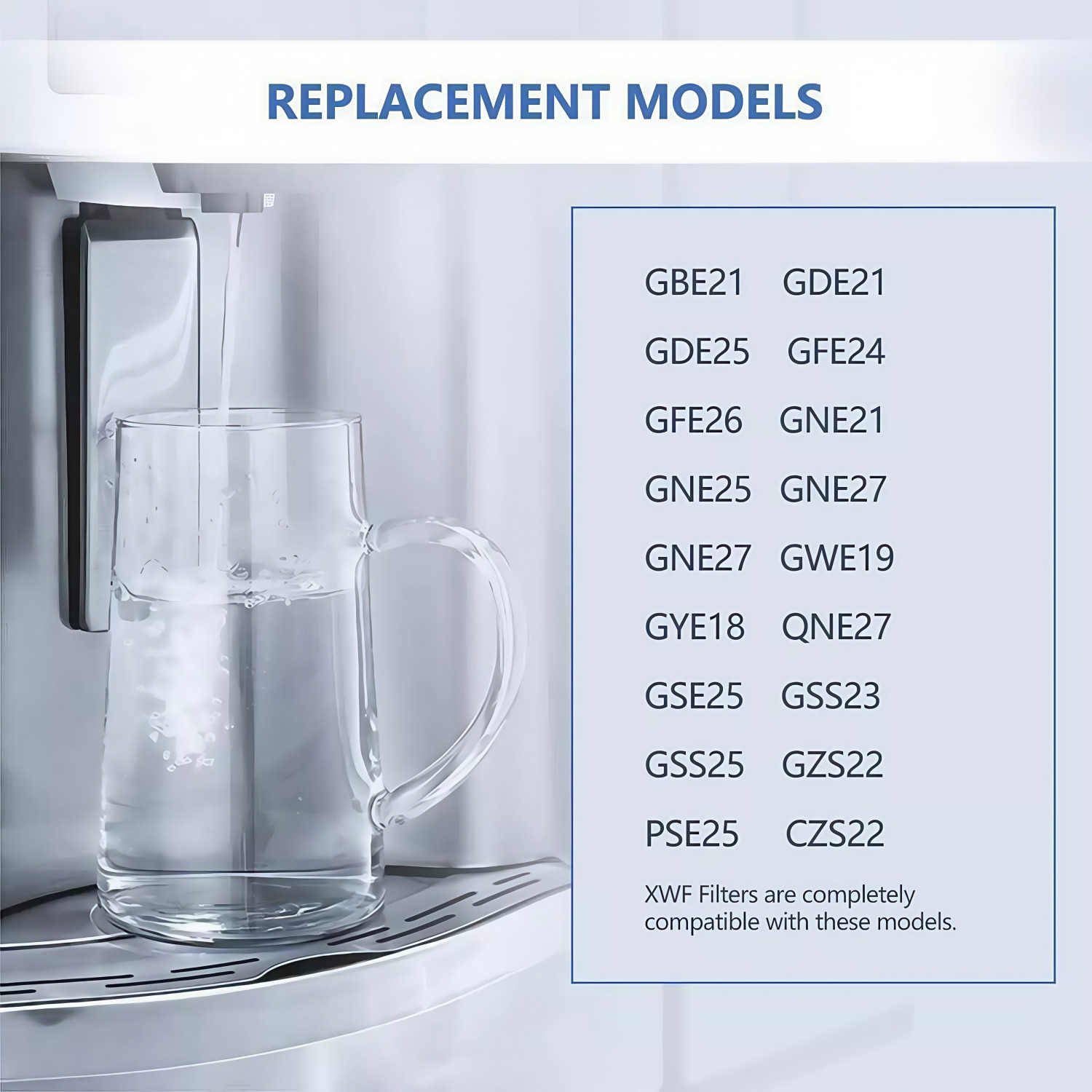 6Pack GE XWF Replacement XWF Appliances Refrigerator Water Filter New applicable