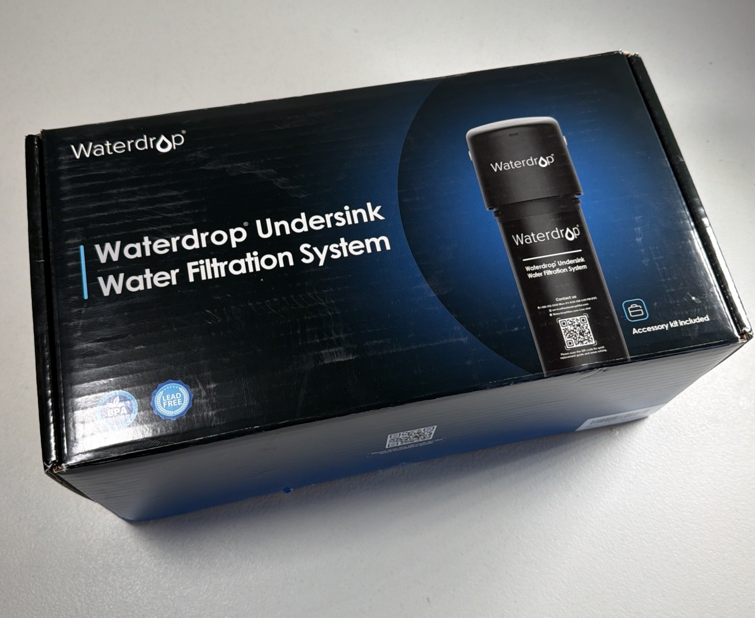 Waterdrop Undersink Water Filtration System WD-10UA New, Open Box