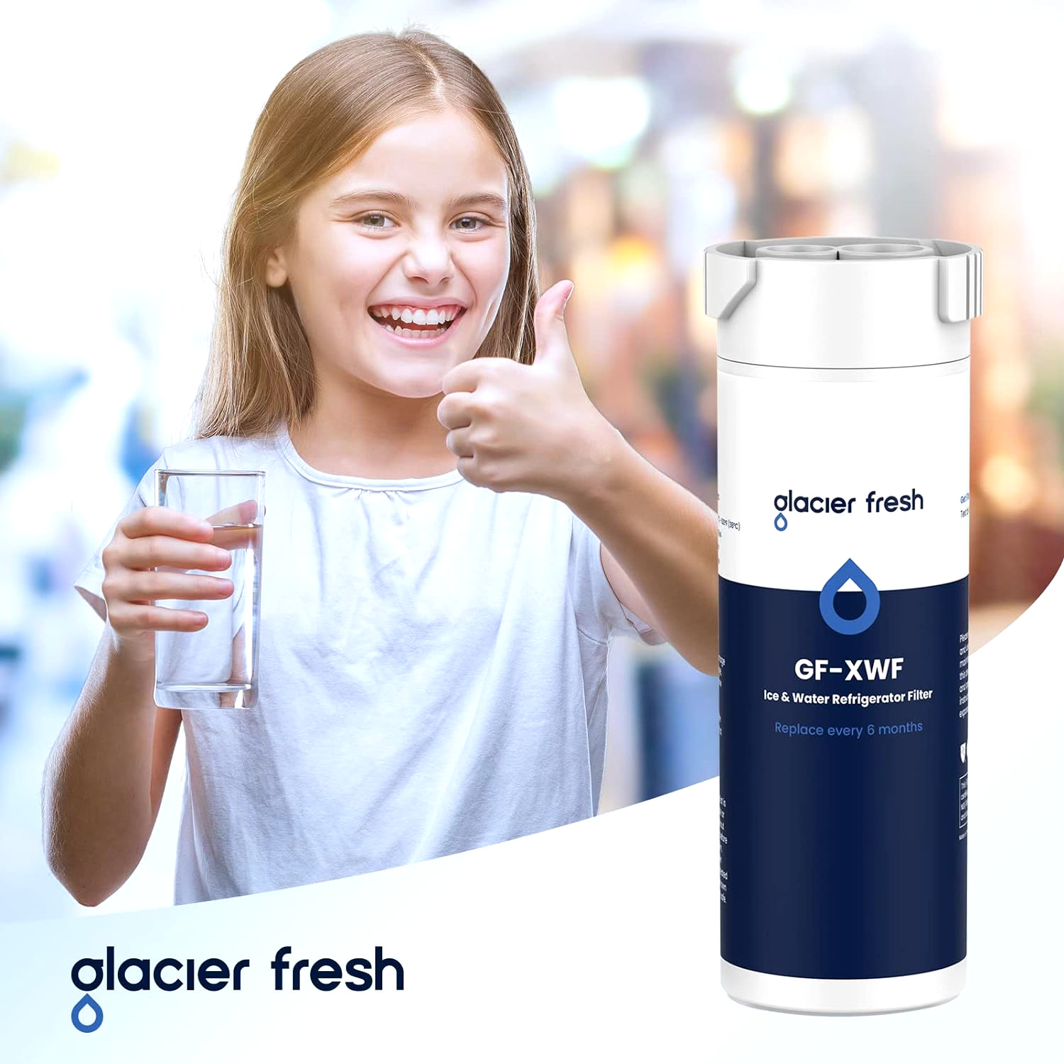 GLACIER FRESH XWF Replacement for GE XWF