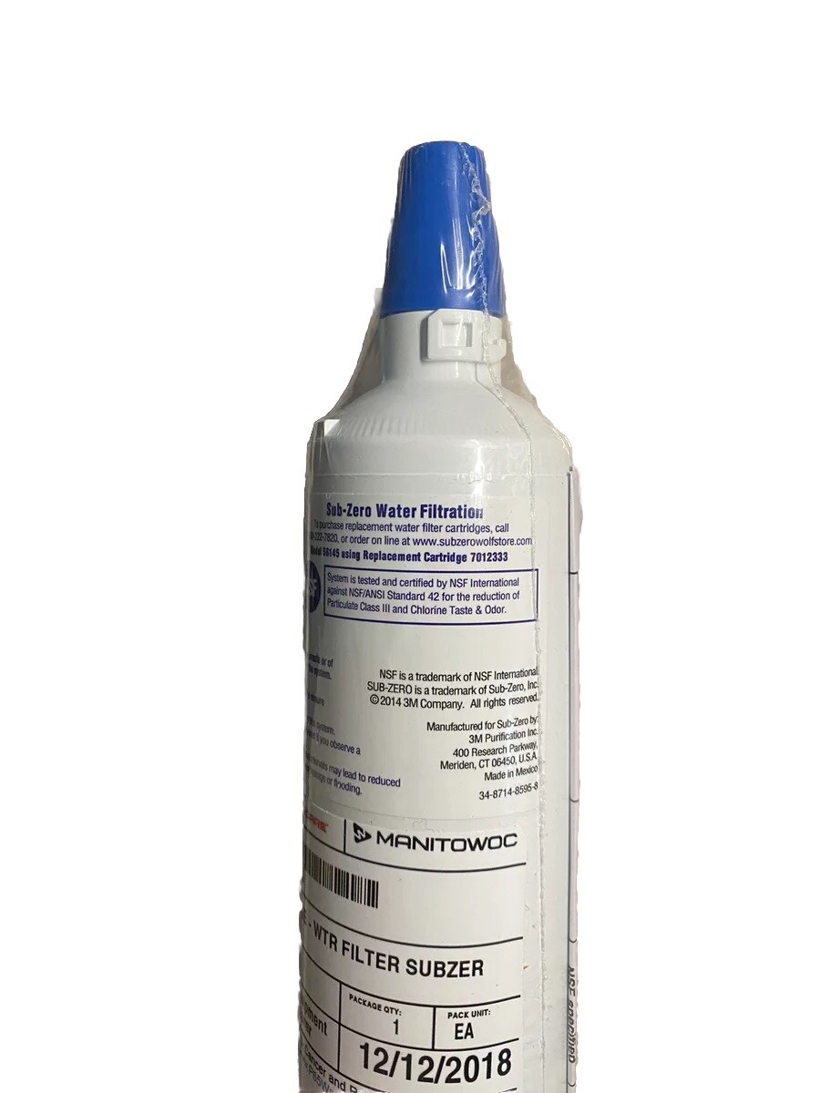 SUB ZERO Water Filter 7012333