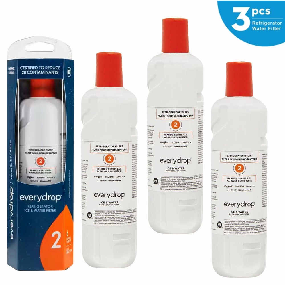 NEW 3PACK W10413²645A EDR2²RXD1 9082 Replacement for Kenmore 469082 46-9082