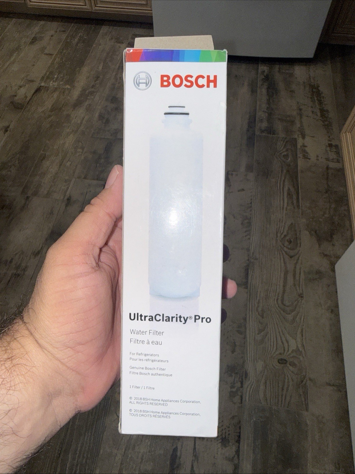 1 PACK Bosch Ultra Clarity Pro BORPLFTR50 Water Filter White #WFS200MF/WFS210MF