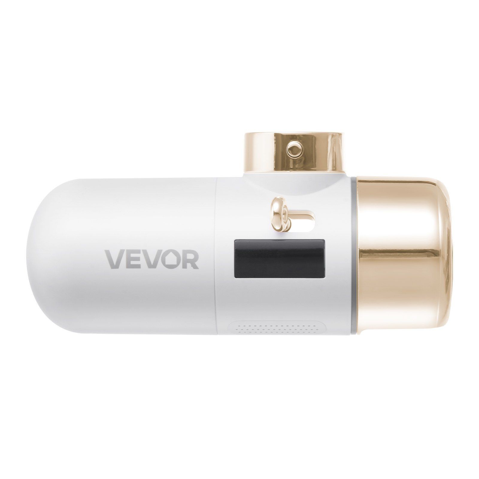 Bathroom Sink Water Filter – White+Gold Faucet Purifier for Skincare & Beauty