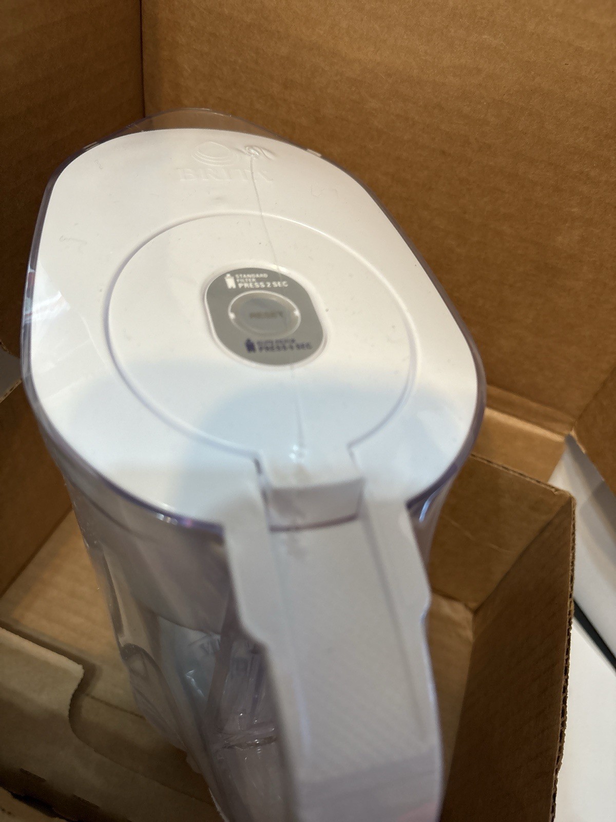 Brita Water Filter Pitcher Tap & Drinking Water with 1 Standard Filter 6-Cup