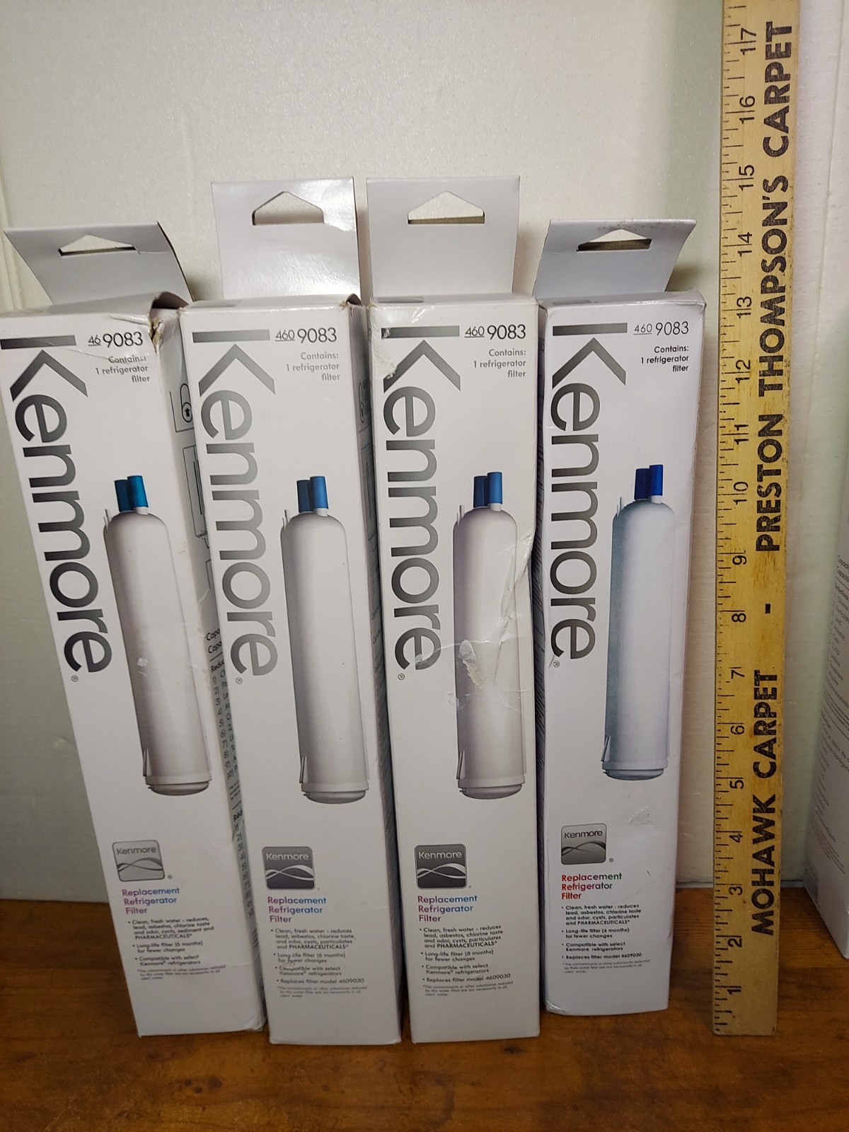 Kenmore 46-9083 Replacement (4) Four Refrigerator Water Filters