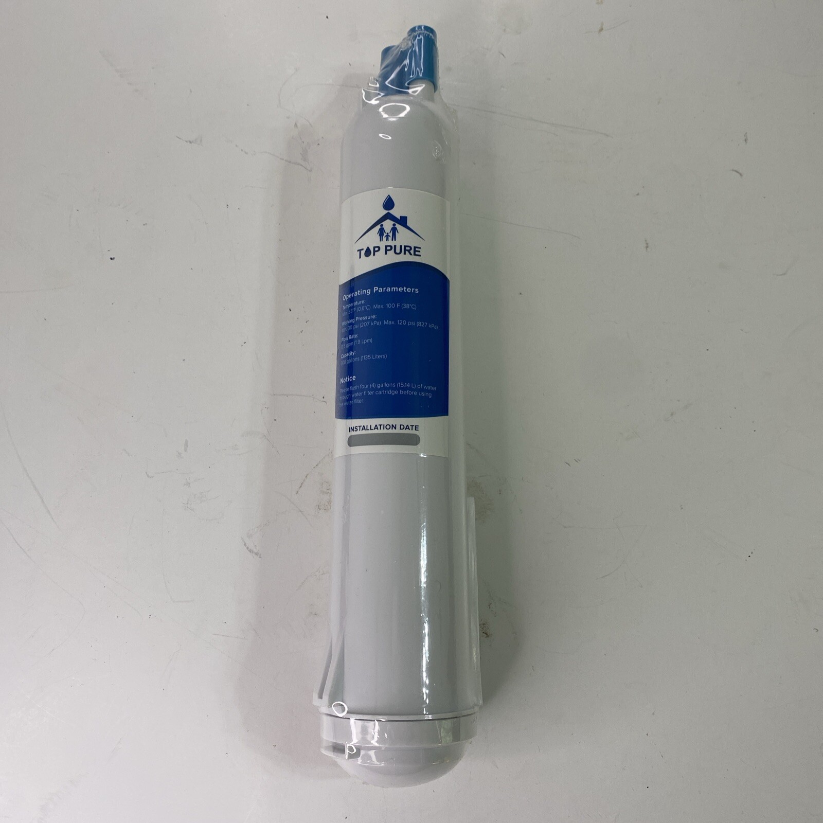 TOP PURE REFRIGERATOR WATER FILTER #3 NEW & SEALED Kenmore compatible 300 Gal.