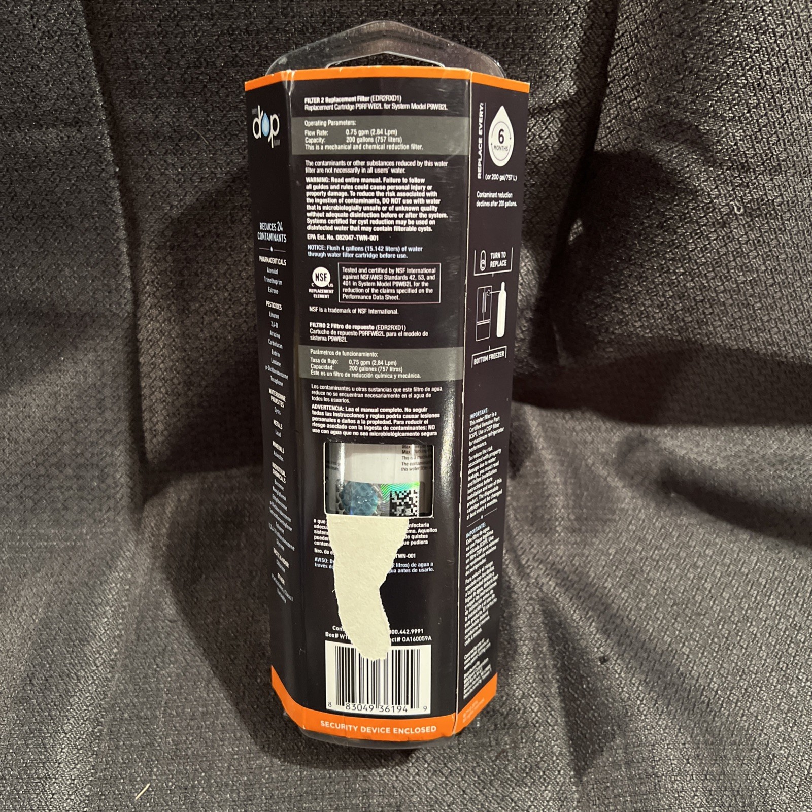 EveryDrop #2 Refrigerator Ice Water Filter New Box Package