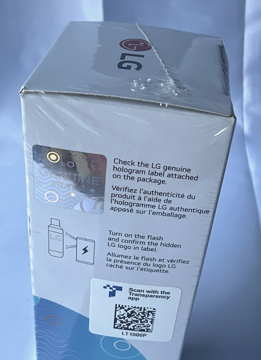 LG Refrigerator Water Filter LT1000P/PC/PCS Genuine NSF Cert. 6 Month Cartridge