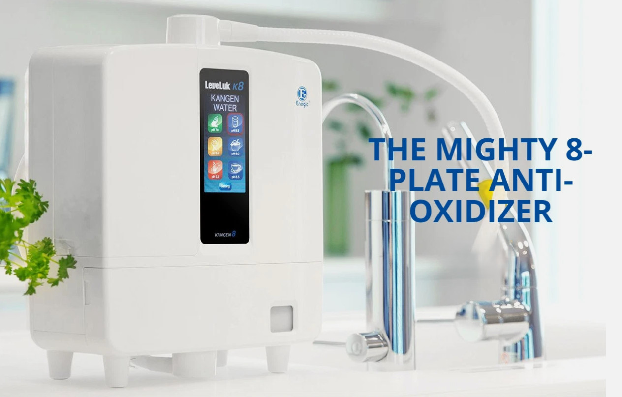 Enagic LeveLuk K8 KANGEN WATER Alkaline Filtration Ionizer Machine