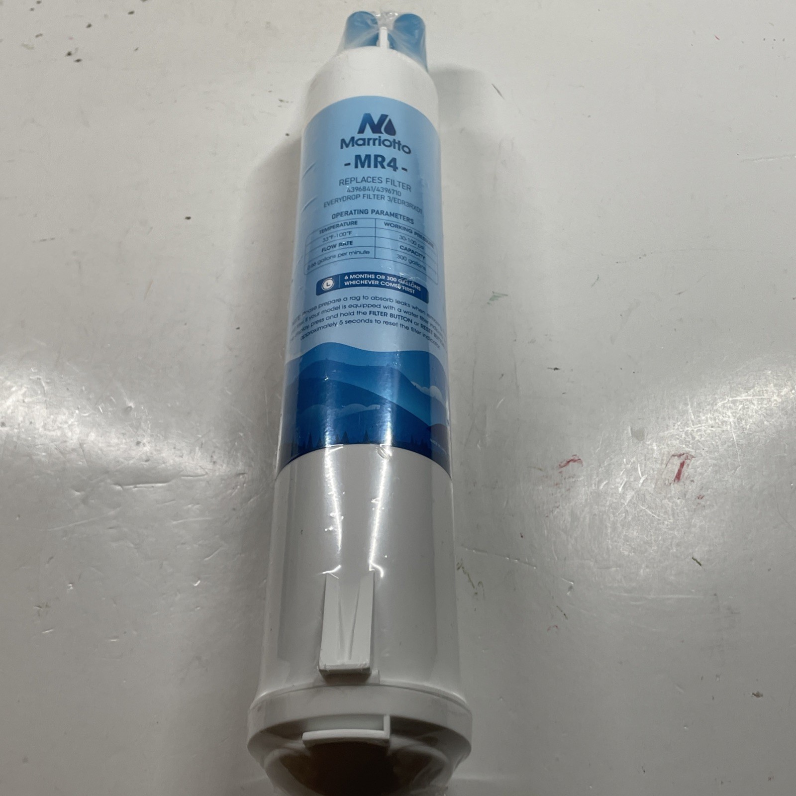 Marriotto MR4 Water Filter Replacement New & Sealed