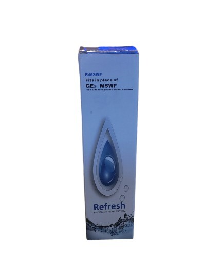Refresh Water Fridge Filter R-MSWF Comp. w/ Kenmore 9914, 46-9914, GE MSWF New