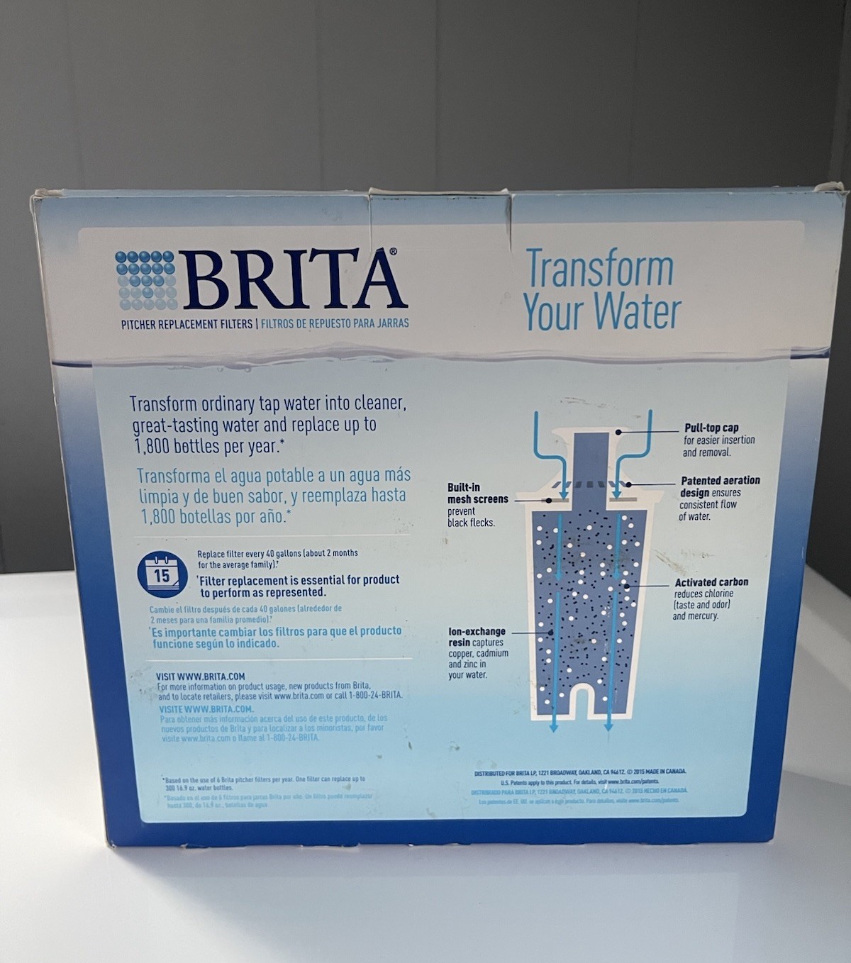 Genuine Brita 10 Pack Water Pitcher Filter Standard Replacement 987554