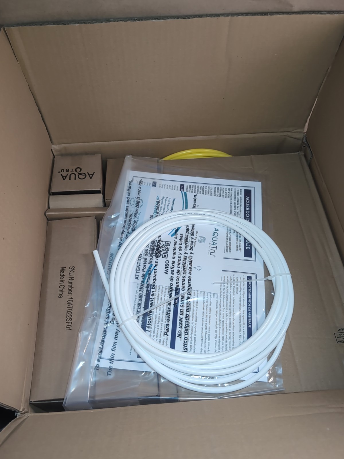 AquaTru 5 Stage ATU100 Reverse Osmosis Filter System Under Sink Purification