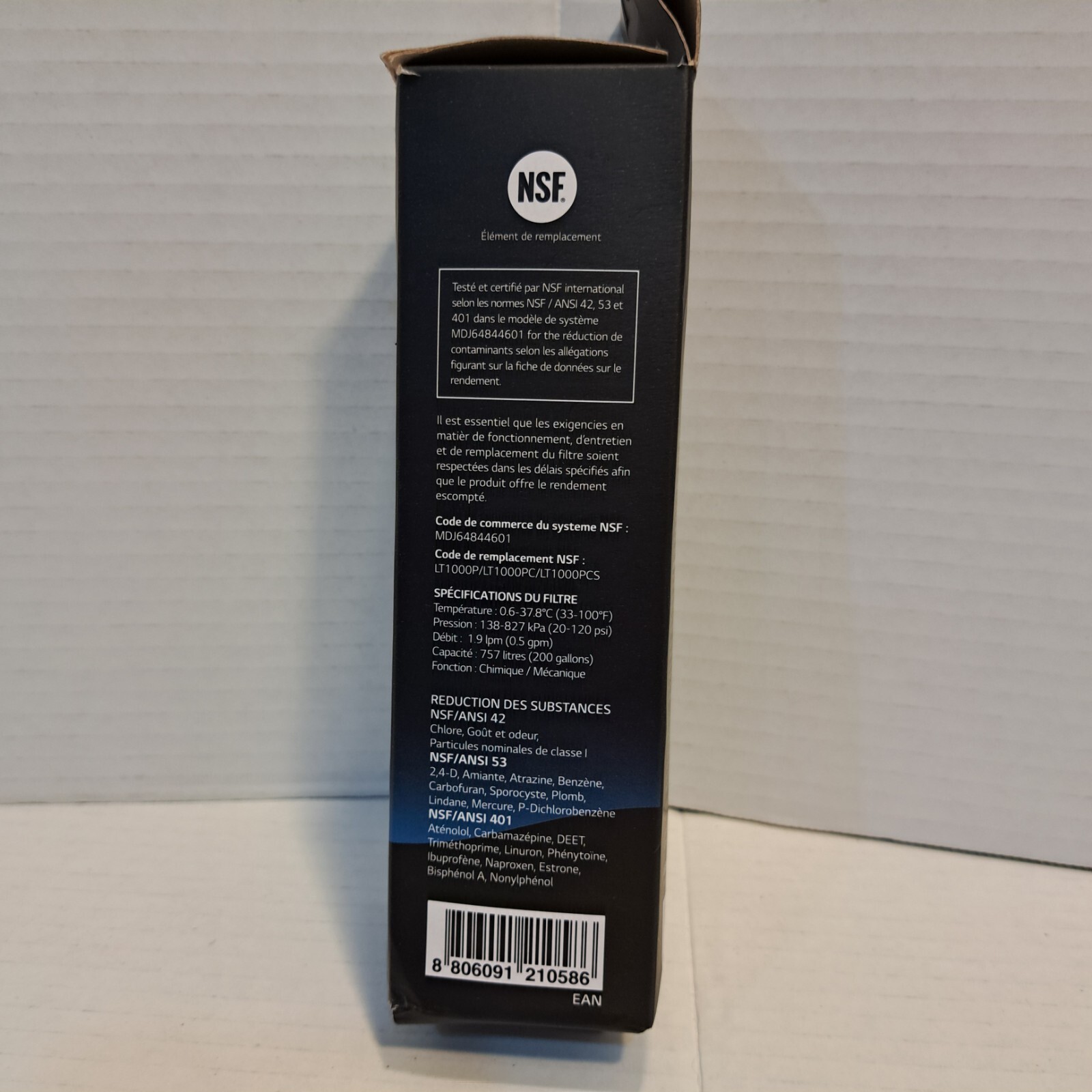 LG LT1000P 6Month / 200Gal Capacity Replacement Refrigerator Water Filter…