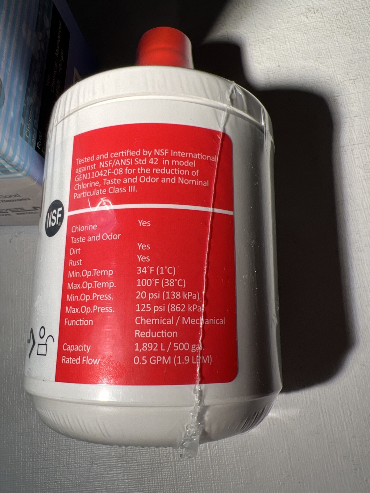 ADQ72910901 LG OEM Refrigerator Water Filter Assembly Genuine *