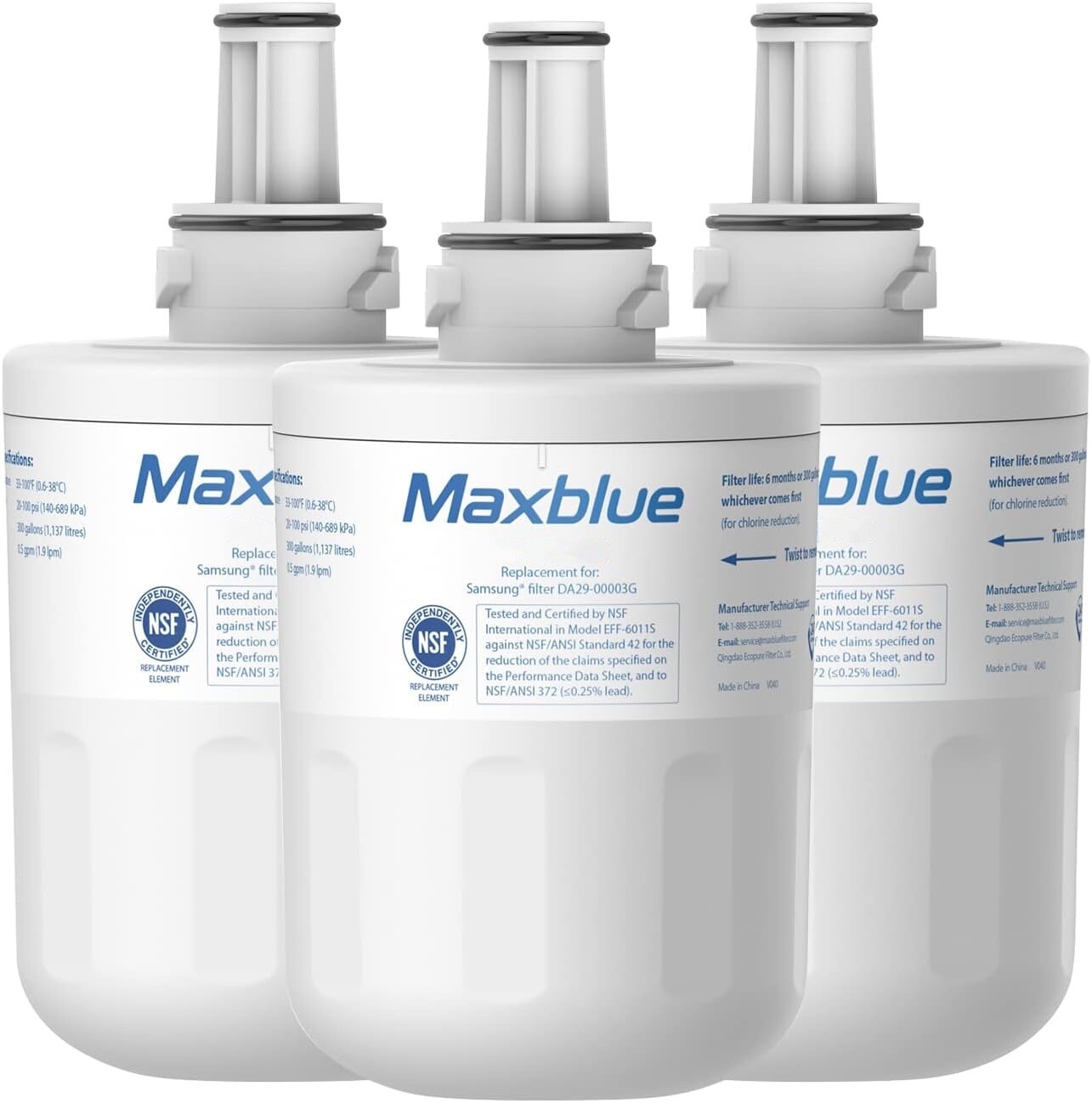 3-Pack Maxblue MB-00003G – Compatible Replacement for Samsung DA29-00003G Filter