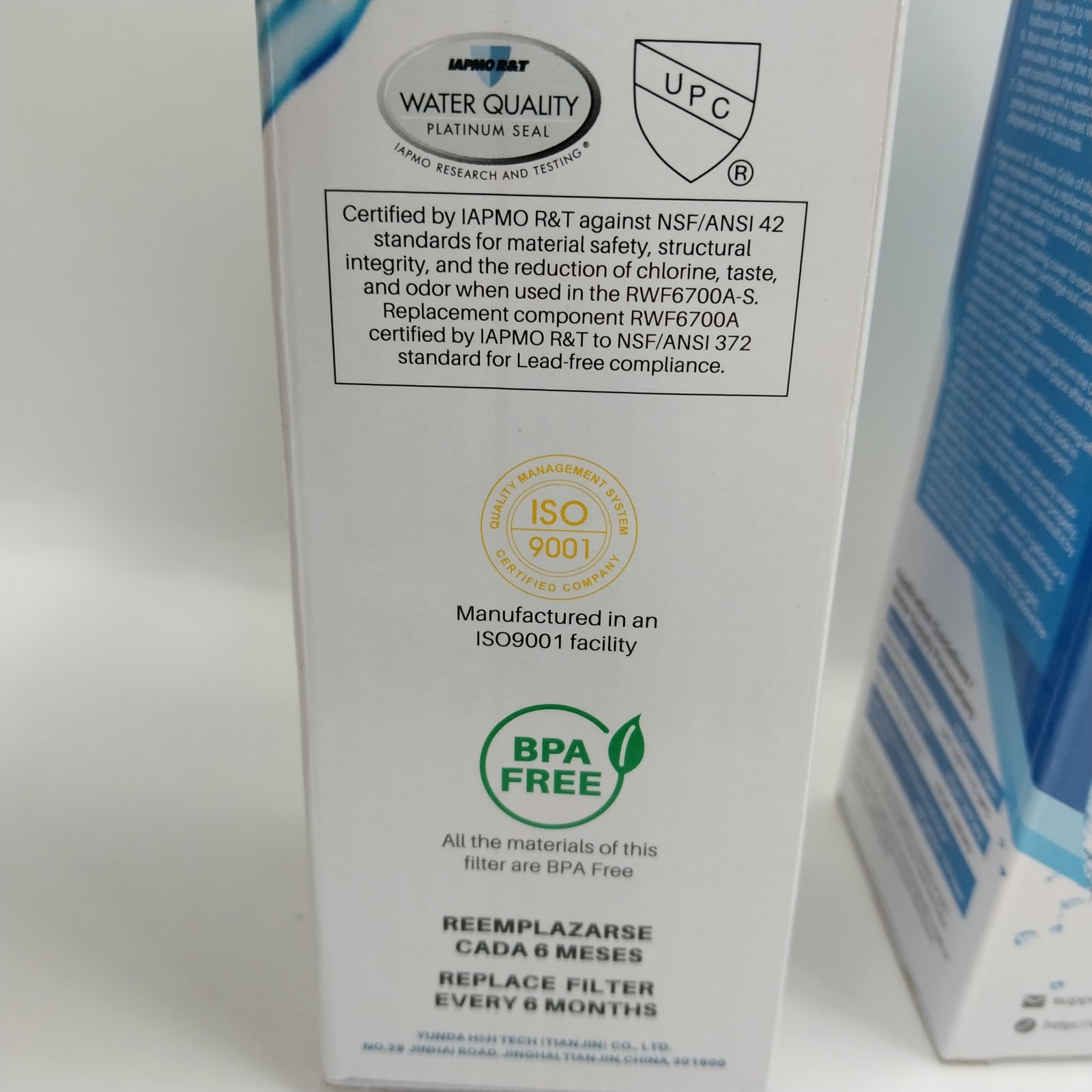 2x IcePure RWF6700A Water Filter for Multiple Refrigerators- White