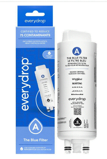 NEW_everydrop by Whirlpool Refrigerator Water Filter A – EDRARXD1, Single-Pack