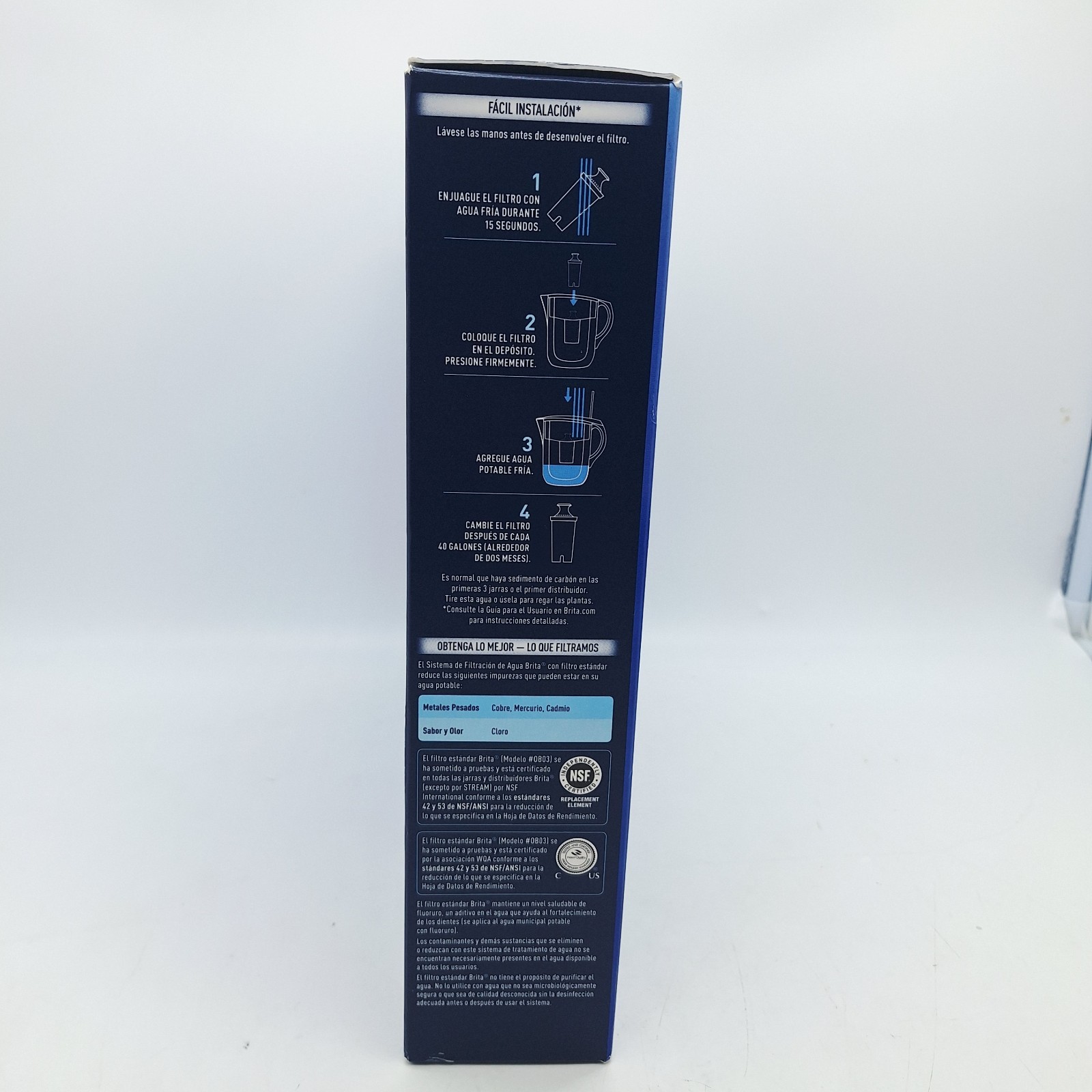 Genuine OEM Brita 10 Pack Eater Filters Pitcher Standard Replacement