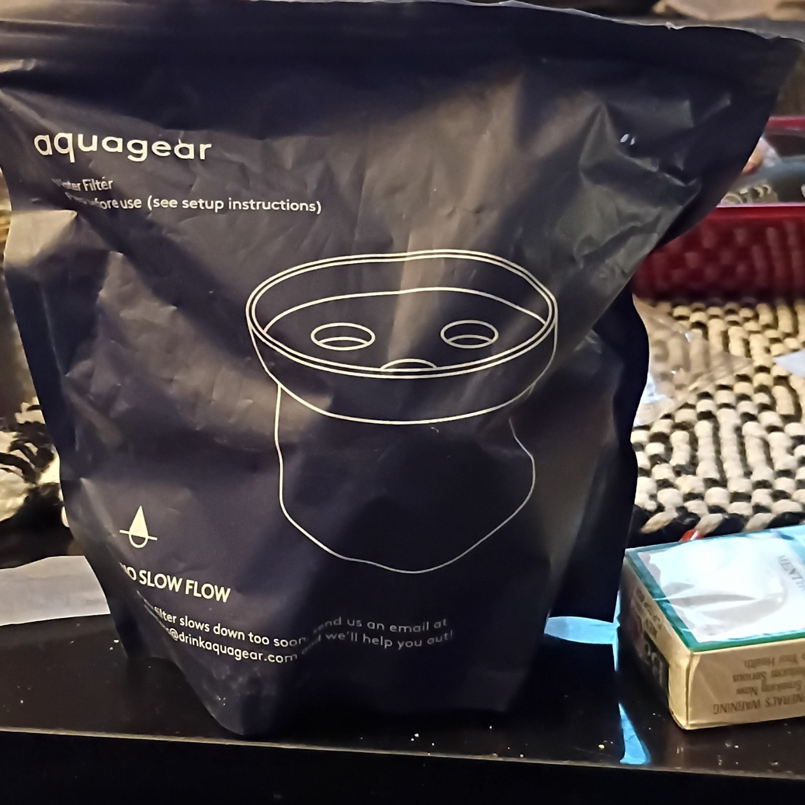 AquaGear Aqua Optima Evolve Water Filter Cartridge Blue Replacement (Slow Flow)