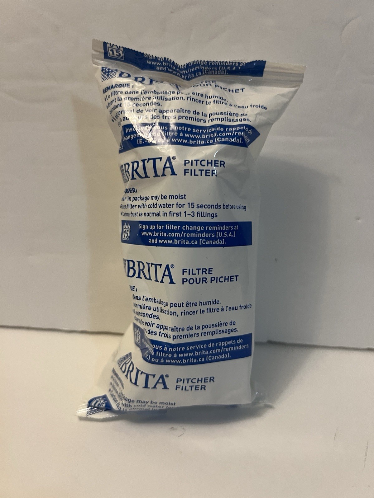 Brita Standard Water Pitcher Replacement Filter White