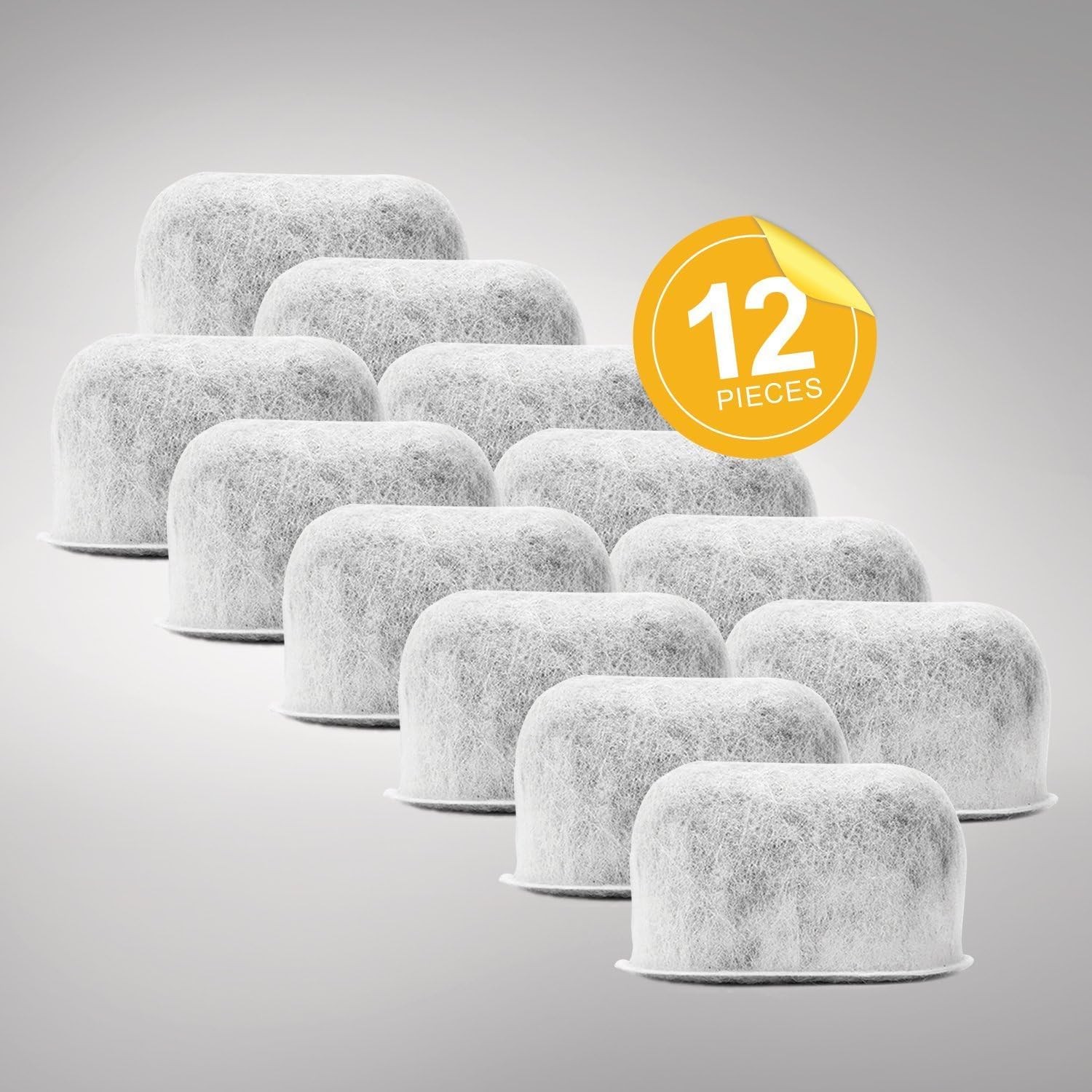 Pack of 12 Replacement Charcoal Water Filters for Keurig Brewers – Keurig…