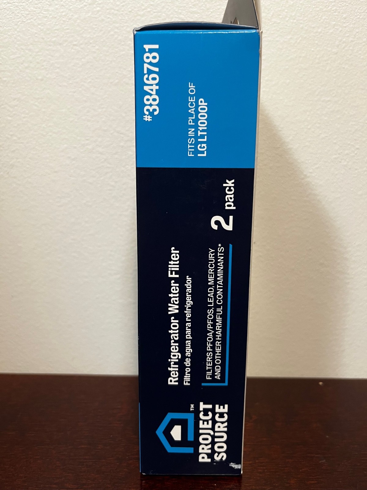 Refrigerator Water Filter Project Source Twist in L-5-2 Fits LG LT1000P 2-Pack