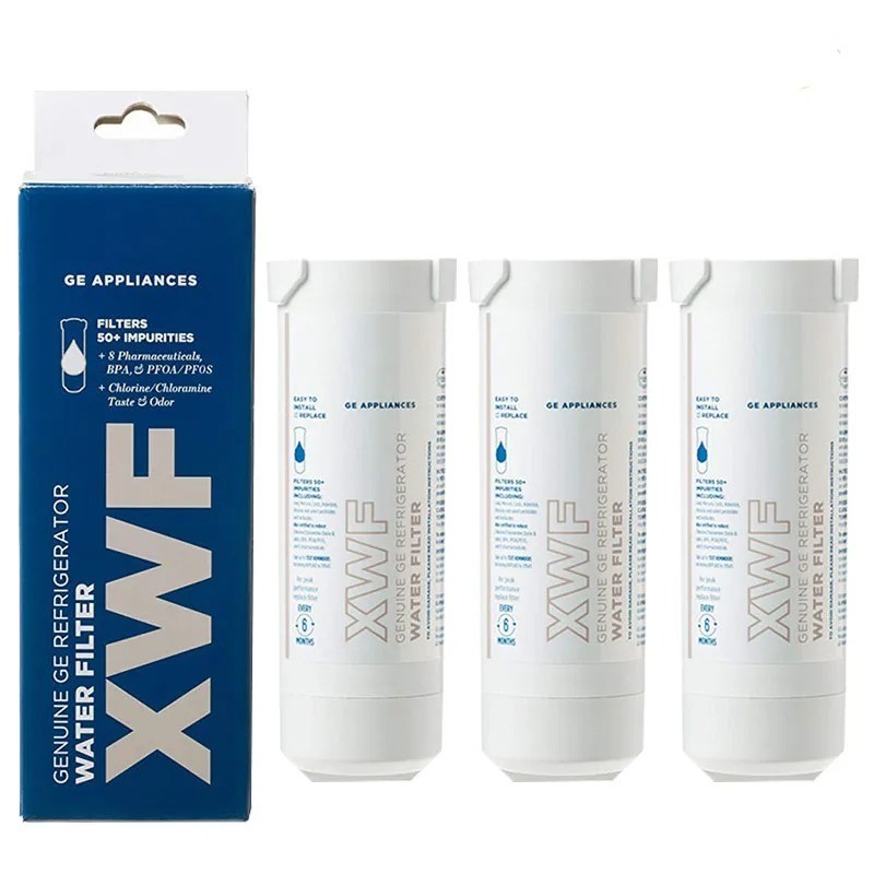 1-6 Pack GE XWFE Replacment Refrigerator Water Filter Without Chip, New in box