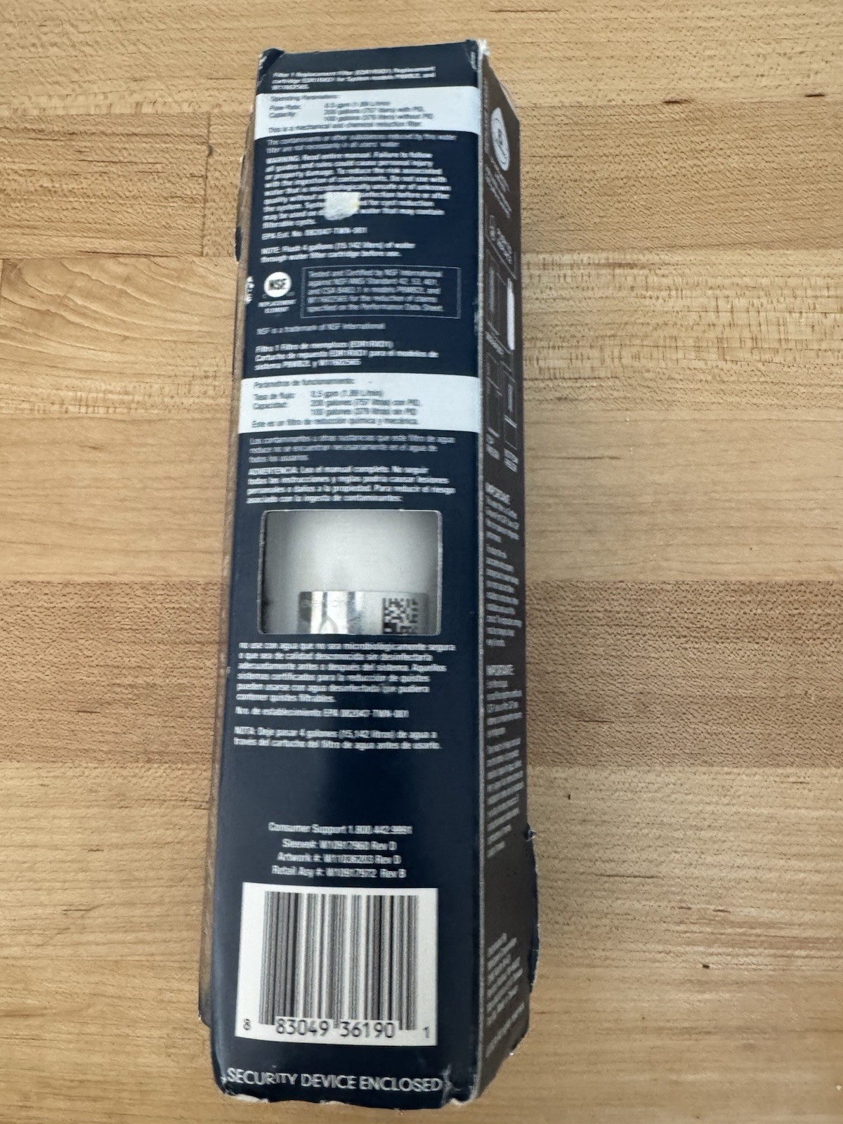 EveryDrop #1 Refrigerator Ice and Water Filter Reduces Lead & Contaminants NIB