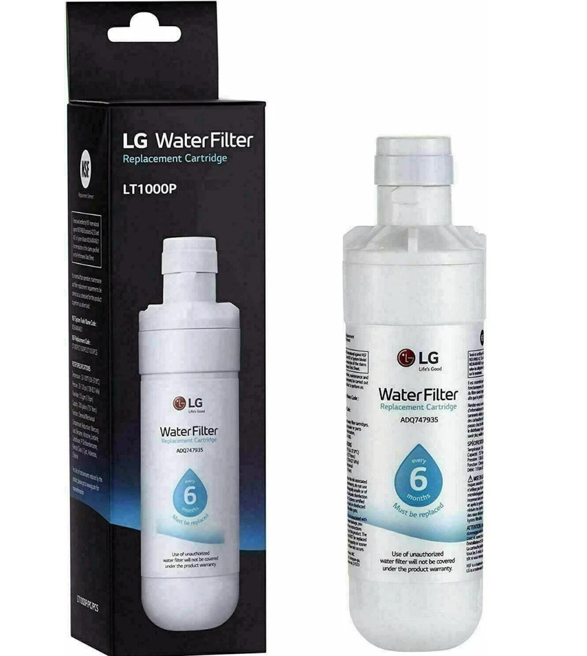 LG LT1000P Refresh Refrigerator Ice Water Filter ADQ747935 GF-D706BSL US