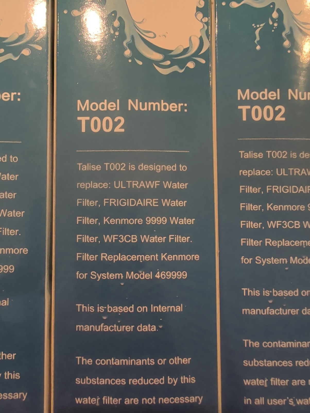 5x Pack ULTRAWF Frigidaire, Kenmore, Ultra PureSource Refrigerator Water Filter