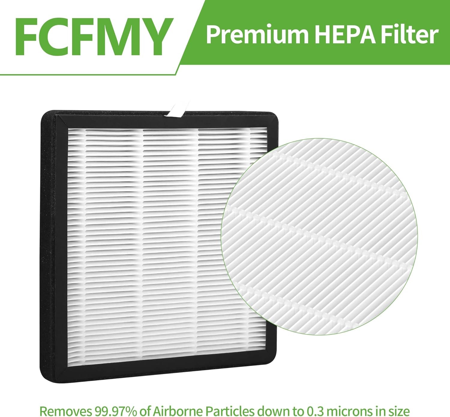 4 Packs True Replacement Filters Compatible with Westinghouse 1701 White