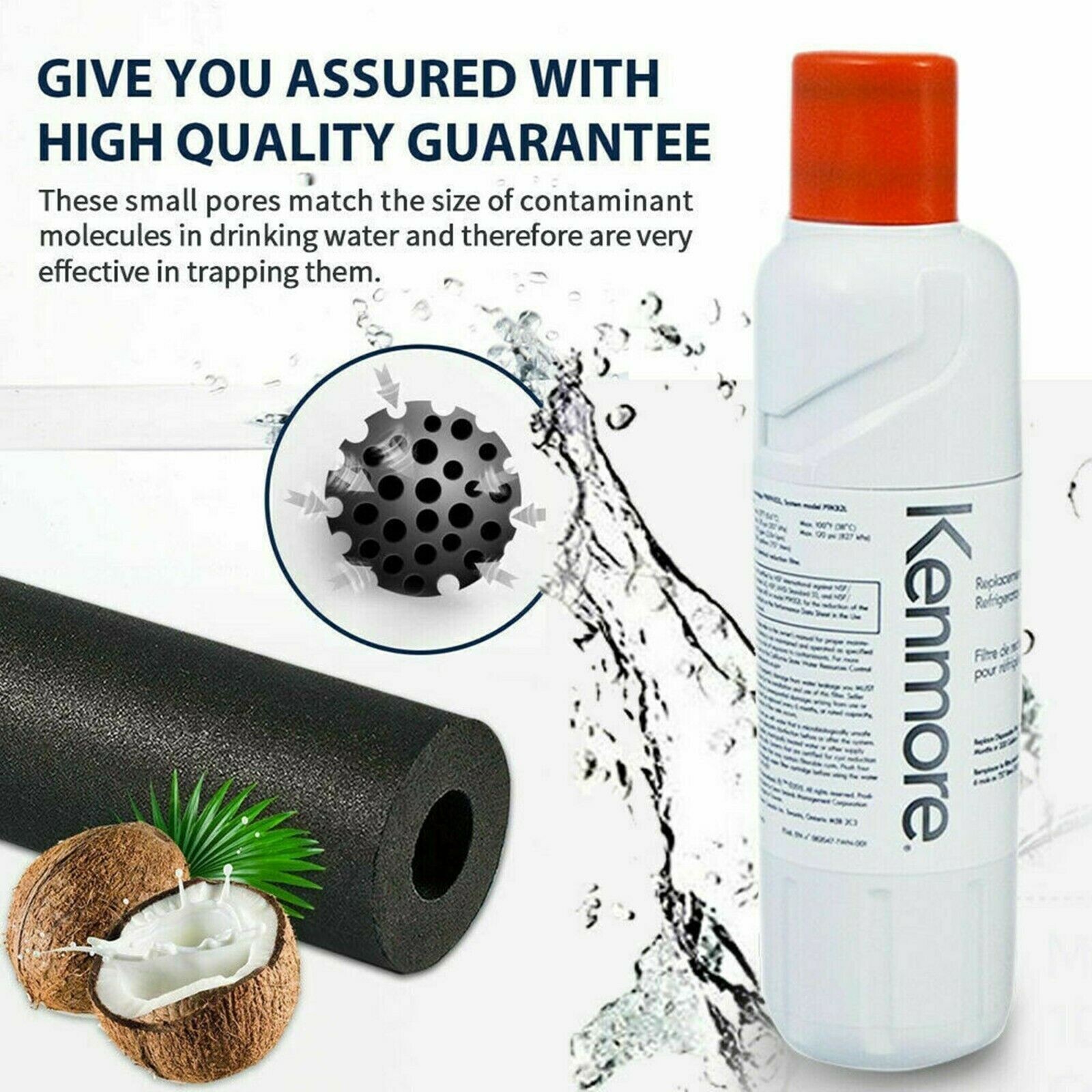 2 PACK Kenmore 9082 Replacement Refrigerator Filter, FREE SHIPPING