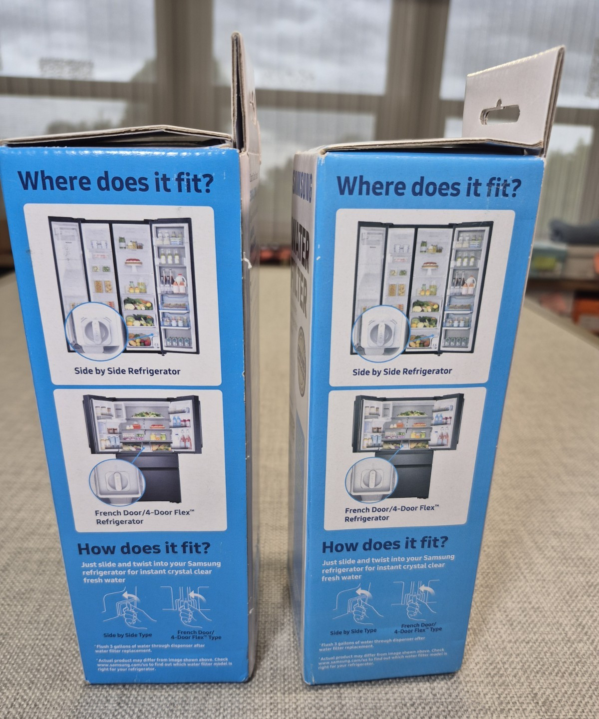 (2-Packs) Genuine Samsung HAF-QIN/EXP Ice Water Filter Refrigerator DA97-17376B