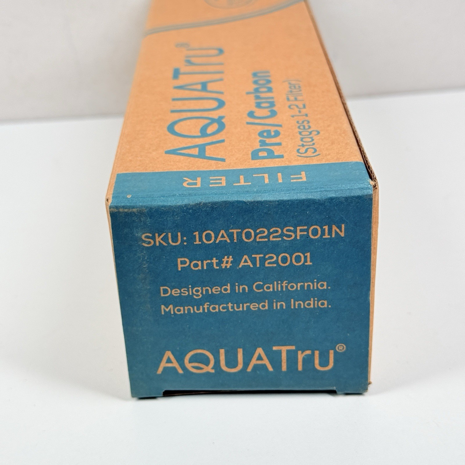AquaTru AT2001 Pre/Carbon Water Filter Stages 1-2 SEALED In Box FREE SHIPPING