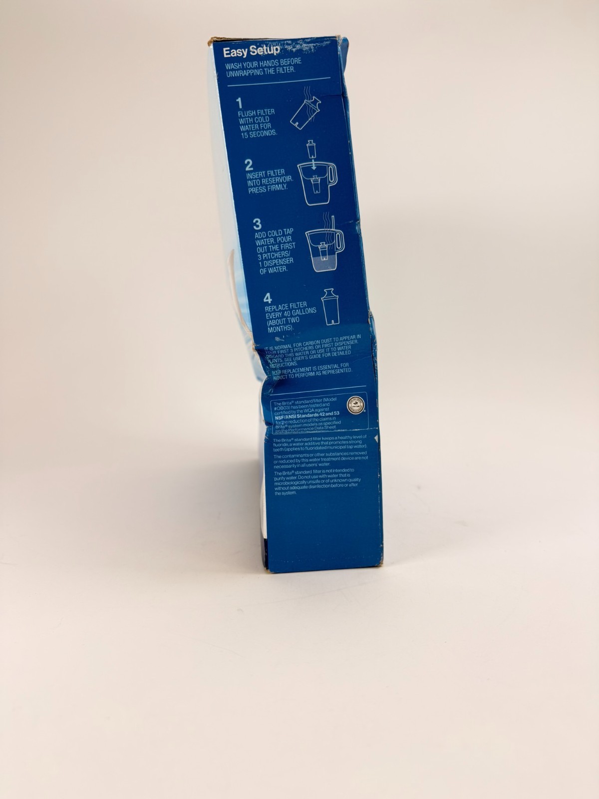 Brita 987554 Pitcher Replacement Filters – 10 Pack- Damaged Box- See Pictures