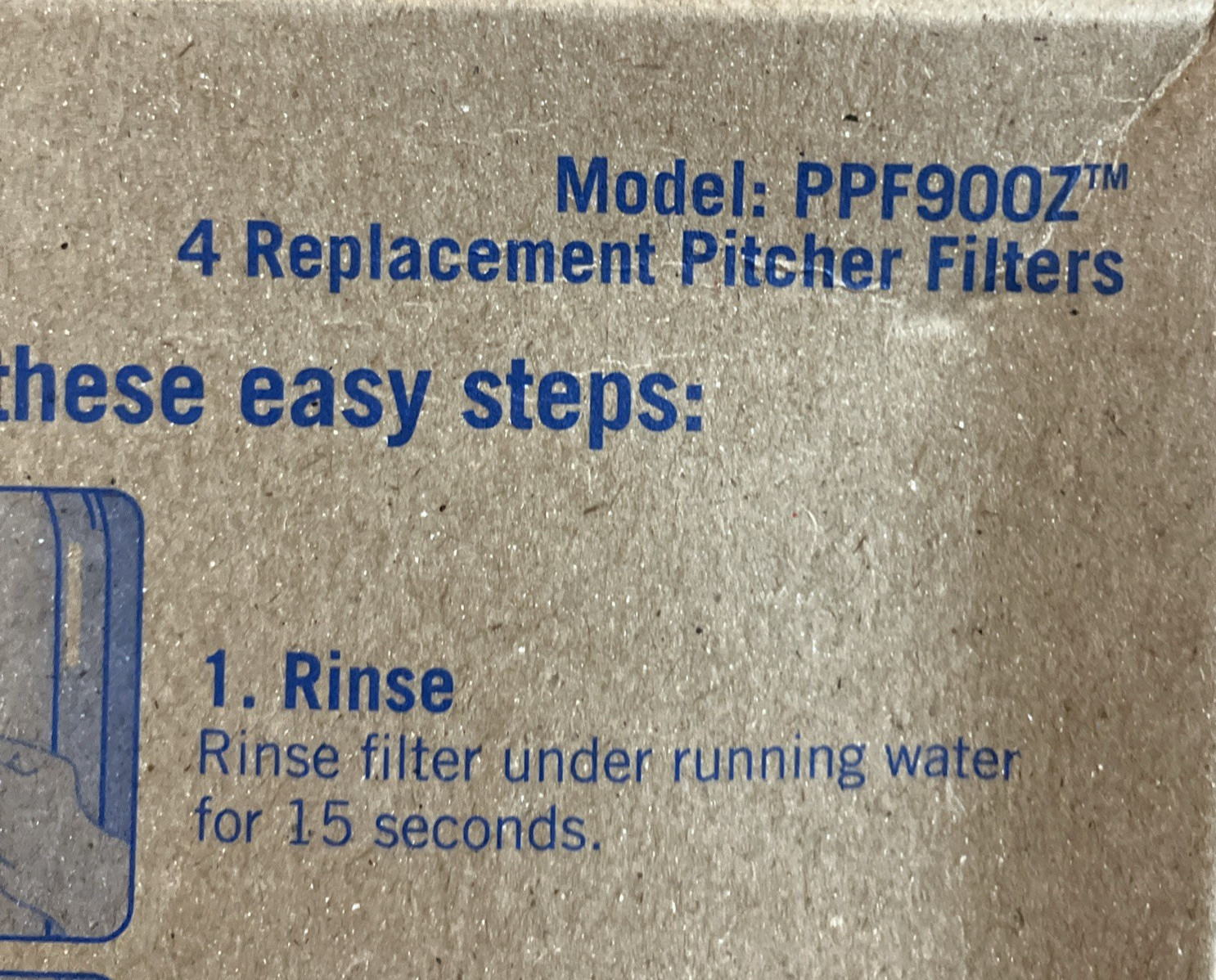 PUR Genuine PPF900Z Replacement Pitcher Filters. 4-Packs. NEW IN BOX.