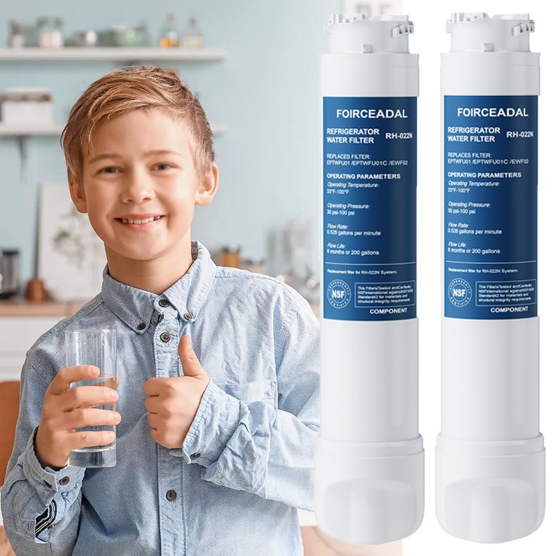 2Pack Fits for Frigidaire EPTWFU01 EPTWFU01C EWF02 Refrigerator Water Filter