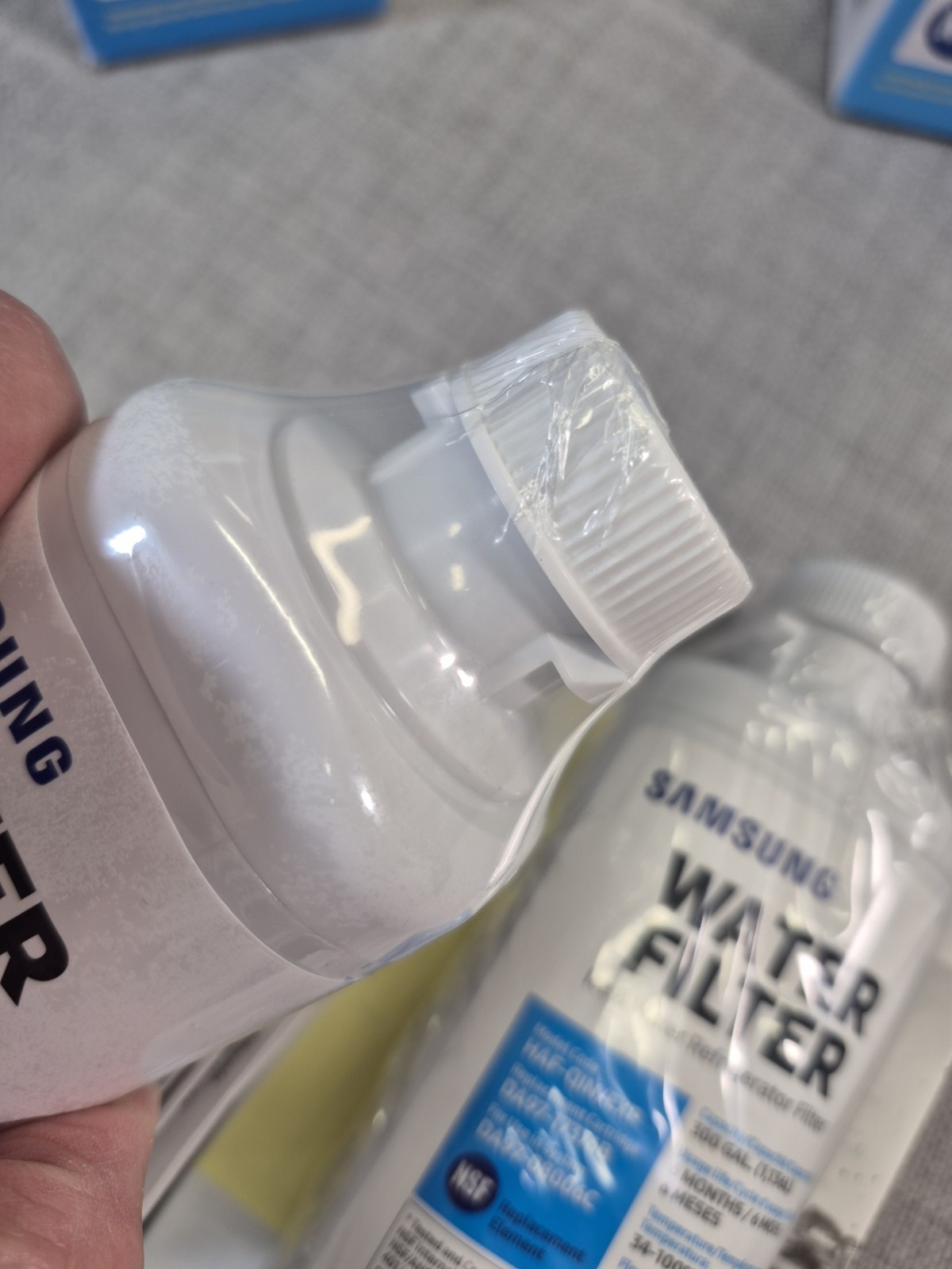(2-Packs) Genuine Samsung HAF-QIN/EXP Ice Water Filter Refrigerator DA97-17376B