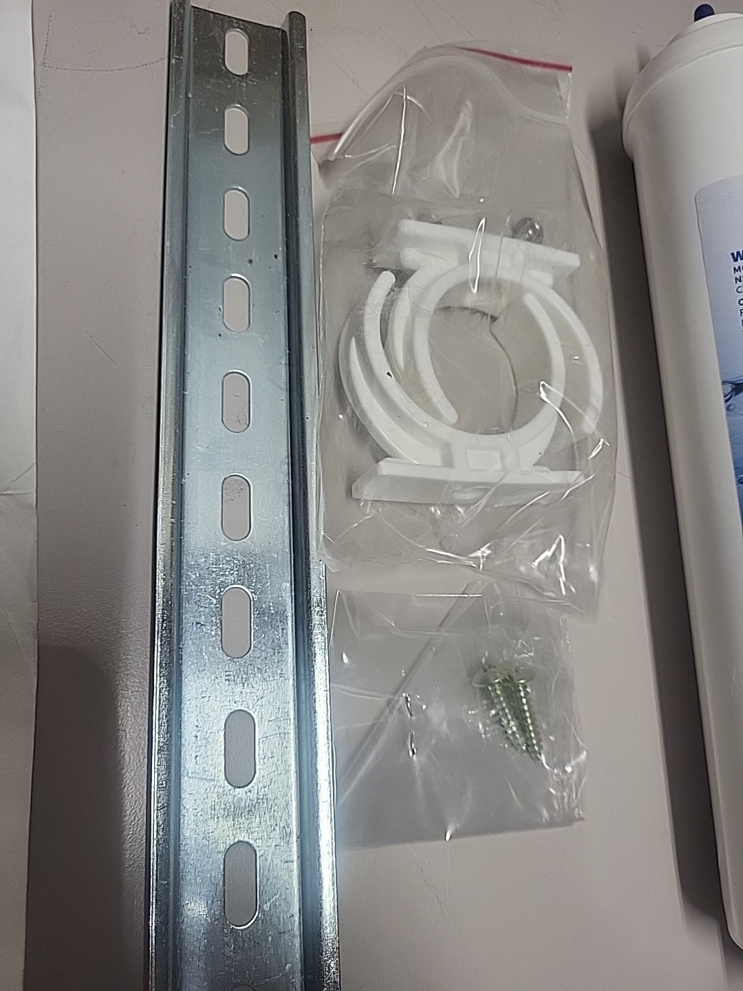 RV Water Filter(ACUVA) Chlorine ODOR COMPLETE KIT MOUNT BRACKET
