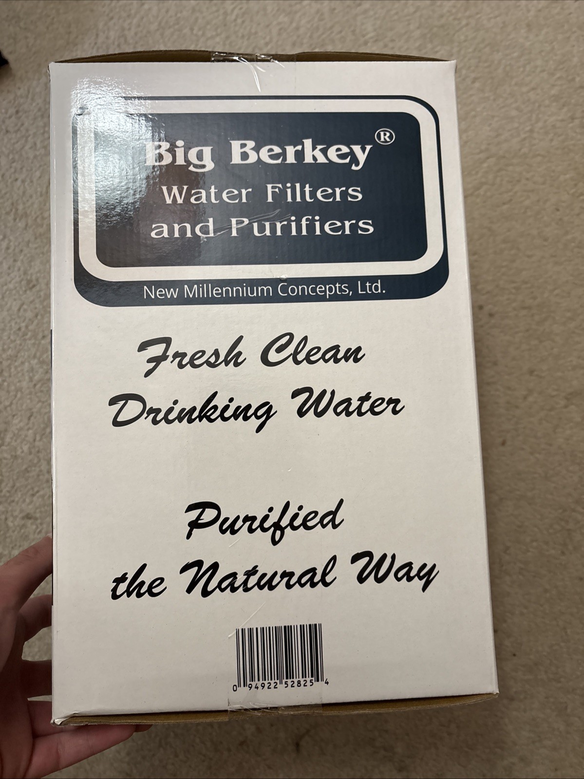 Berkey Water Purification AISI 304 Stainless Steel 2.1 Gallon New Sealed