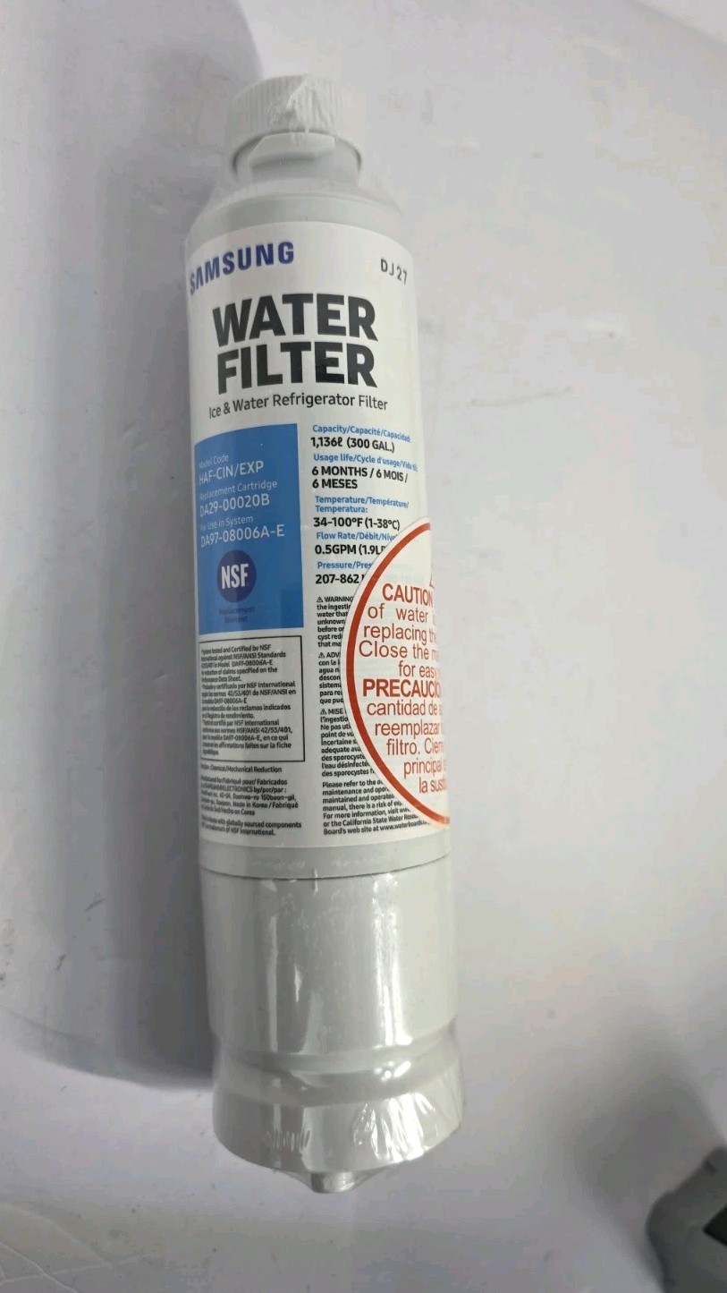 Samsung HAF-CIN/EXP DA29-00020B DA97-08006A-E Refrigerator Water Filter New