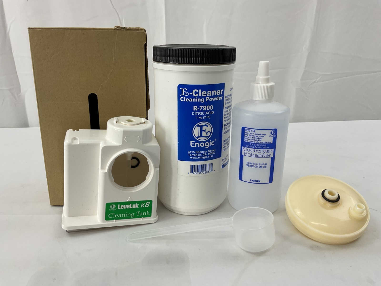 Enagic Leveluk K8 Kangen Water Ionizer 8-Plate Alkaline Antioxidant Machine